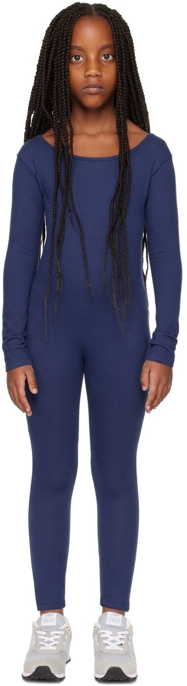 

SSENSE Exclusive Kids Blue Комбинезон Via Olympia для детей Gil Rodriguez