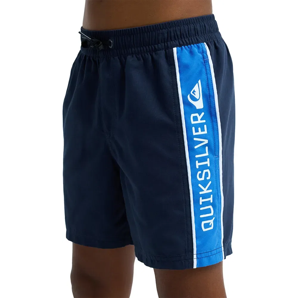 Детские плавки для мальчиков с принтом Everyday Clicker Volley 15 Quiksilver, Blue — фото 3
