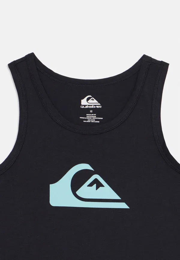 Топ с принтом Comp logo tank, Quiksilver, Dark Blue, темно-синий — фото 3