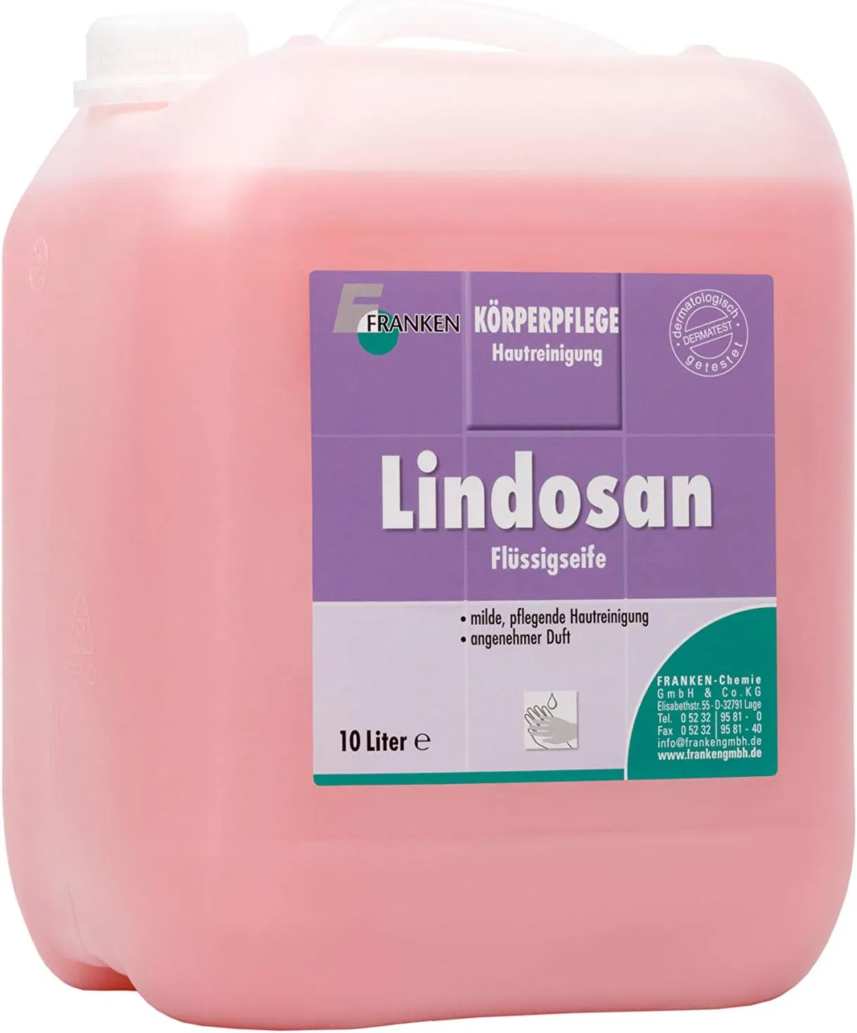 Мыло-крем Lindosan, Franken, 10 л — фото 2