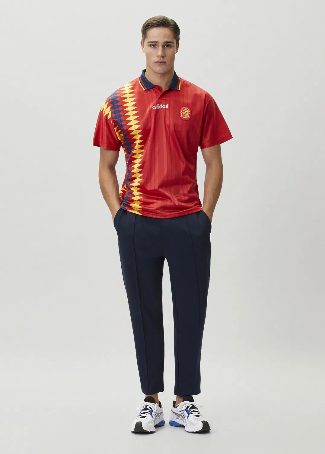 Футболка Adidas Spain Home Jersey 1994, красный — фото 2