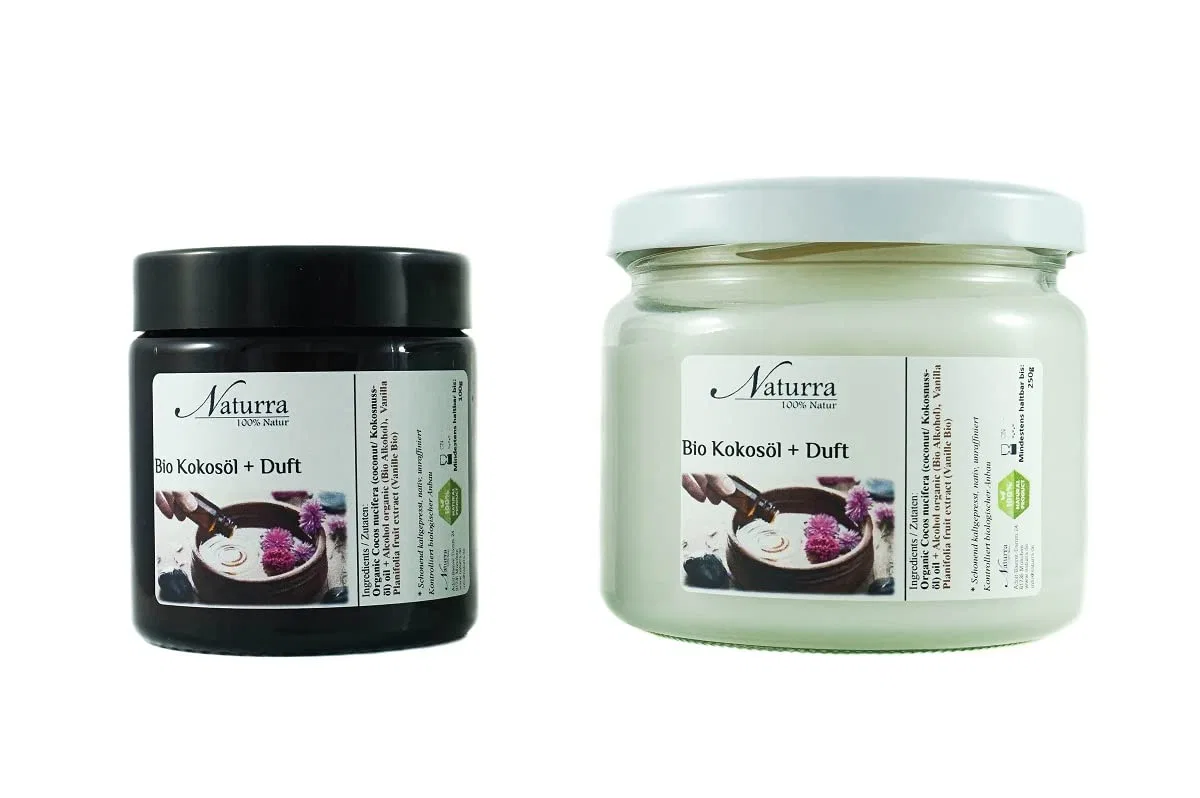 Масло для тела Organic Coconut Oil, Naturra, 100 мл, Mandarin Red — фото 2