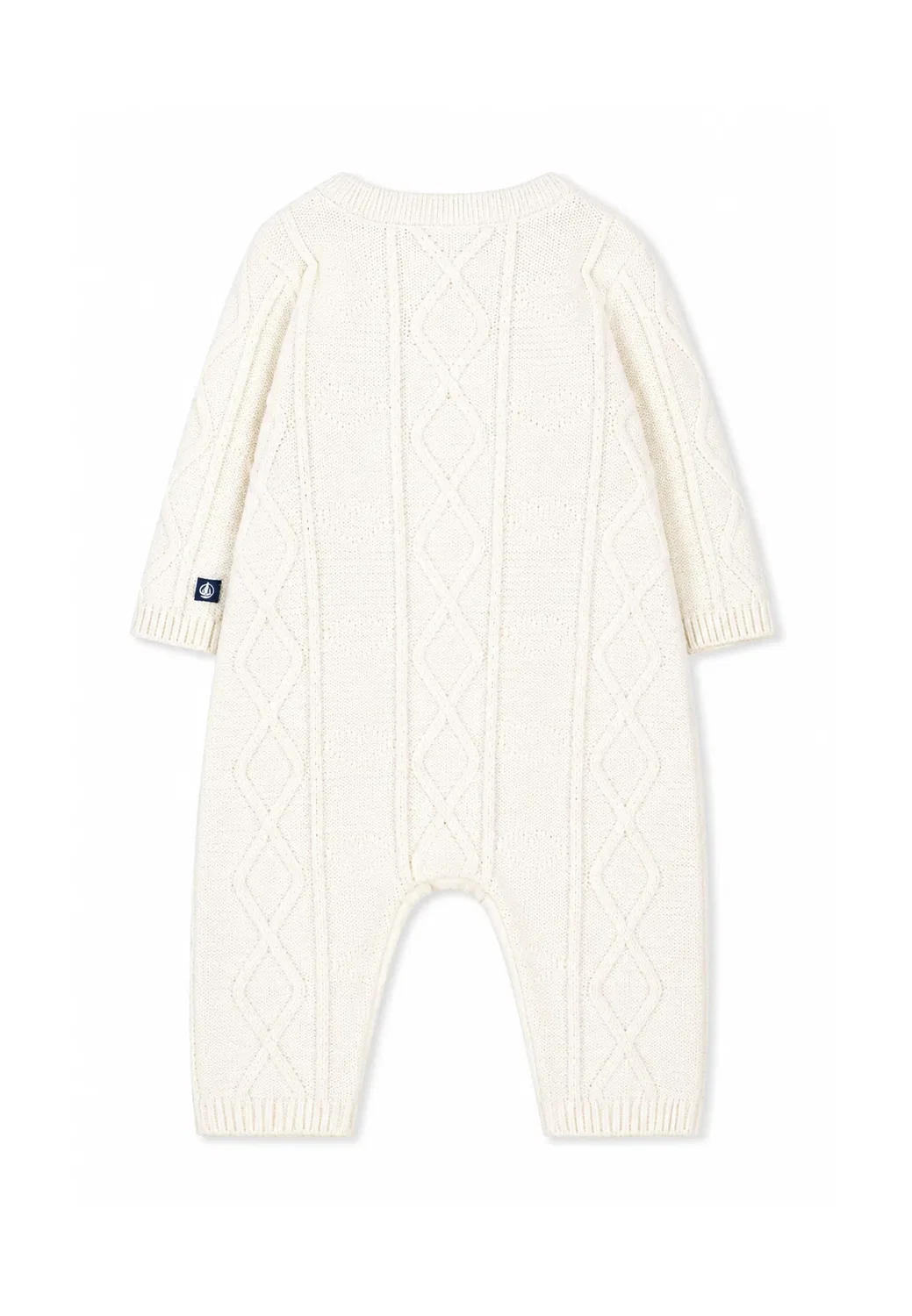 Комбинезон унисекс Petit Bateau, Ivory — фото 2