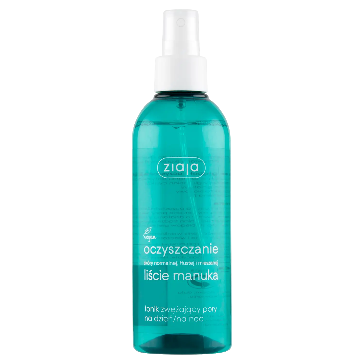 Тоник Ziaja — Liście manuka , сужающий поры, дневной и ночной, 200 мл — фото 2
