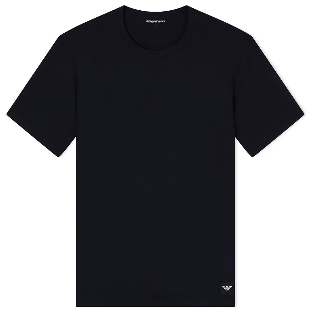 Мужской комплект из 2 футболок с коротким рукавом Emporio armani, Black — фото 2