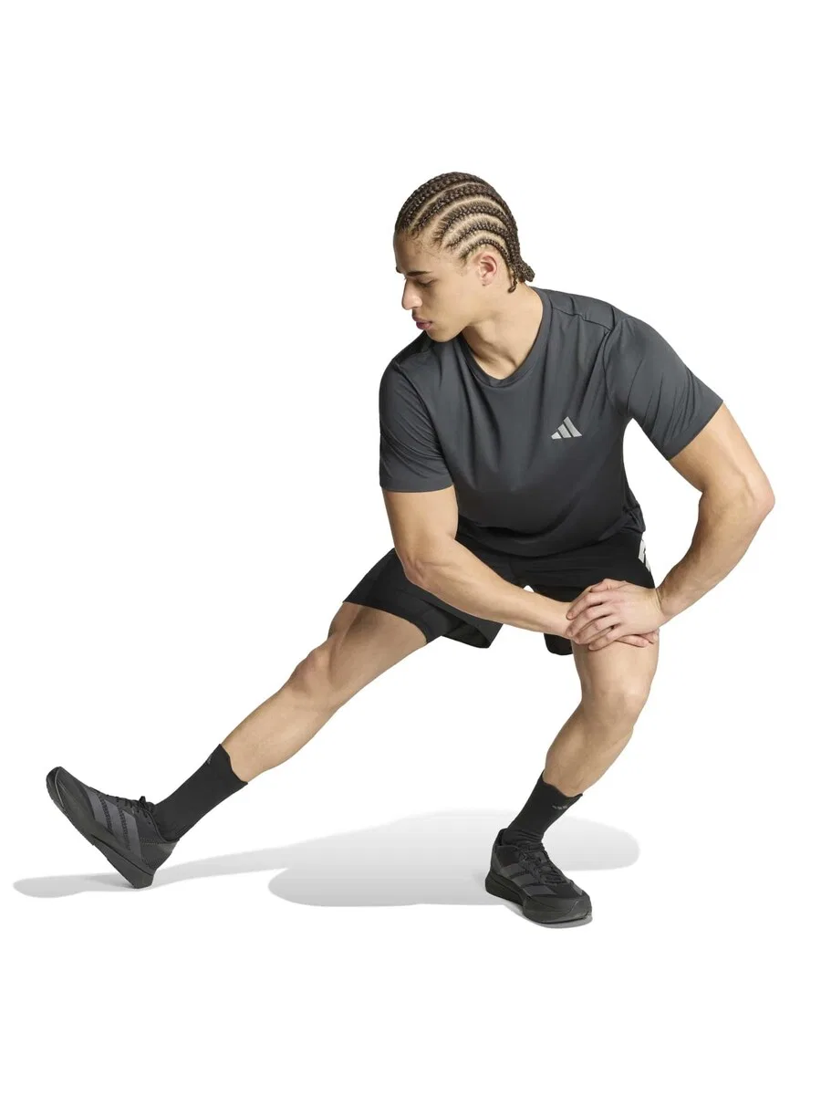 Спортивная футболка ADIDAS PERFORMANCE Performance Shirt 'Adi365 Essentials' в цвете антрацит — фото 4