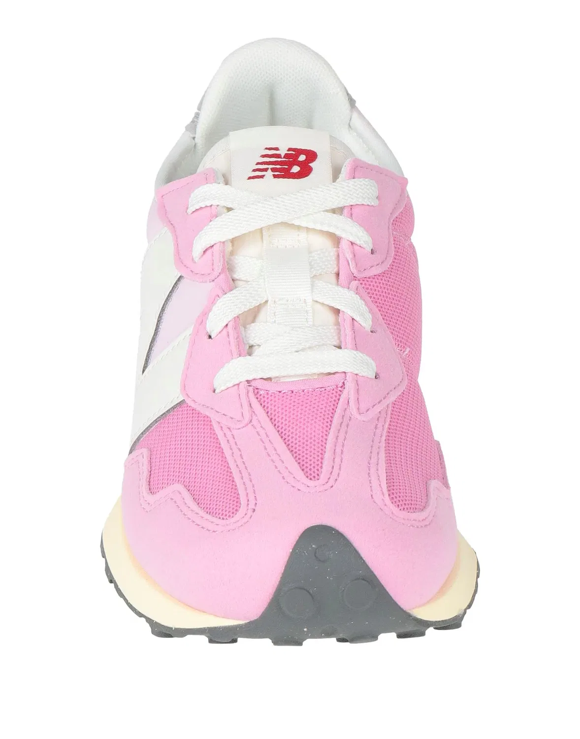 Детские кроссовки для девочек с двухцветным дизайном New Balance, розовый — фото 4