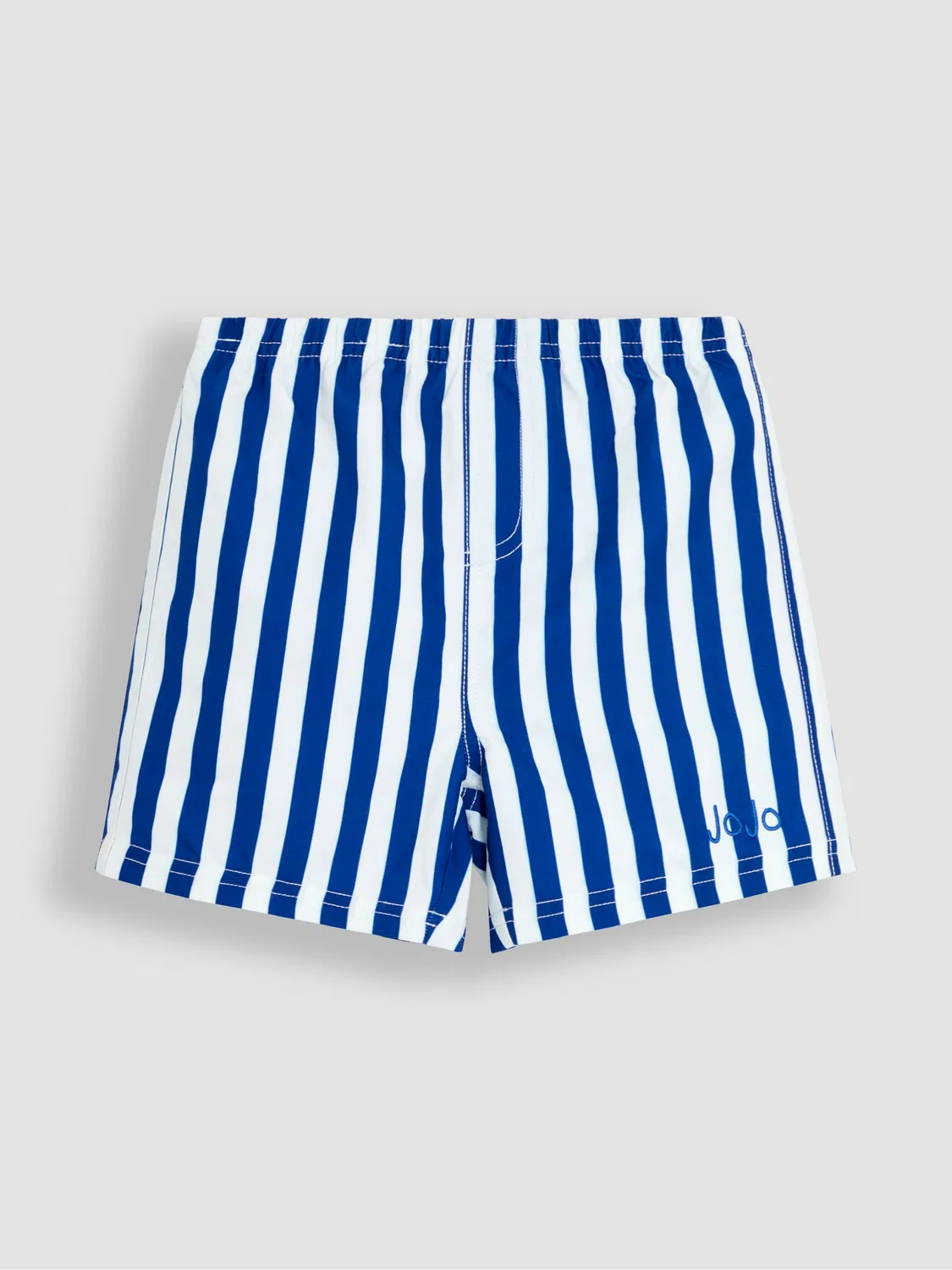 Плавки с полосками, модель Blue Stripe Swim Shorts Jojo Maman Bébé, полоска