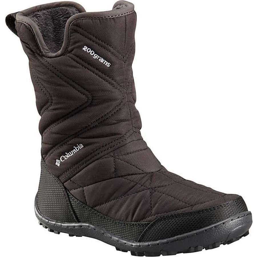 Детские зимние ботинки с утеплителем Youth Minx Slip III Columbia, Черный