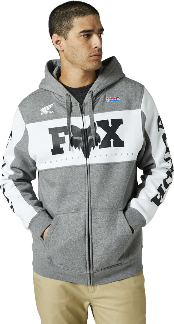 

Толстовка FOX Honda Zip, серый