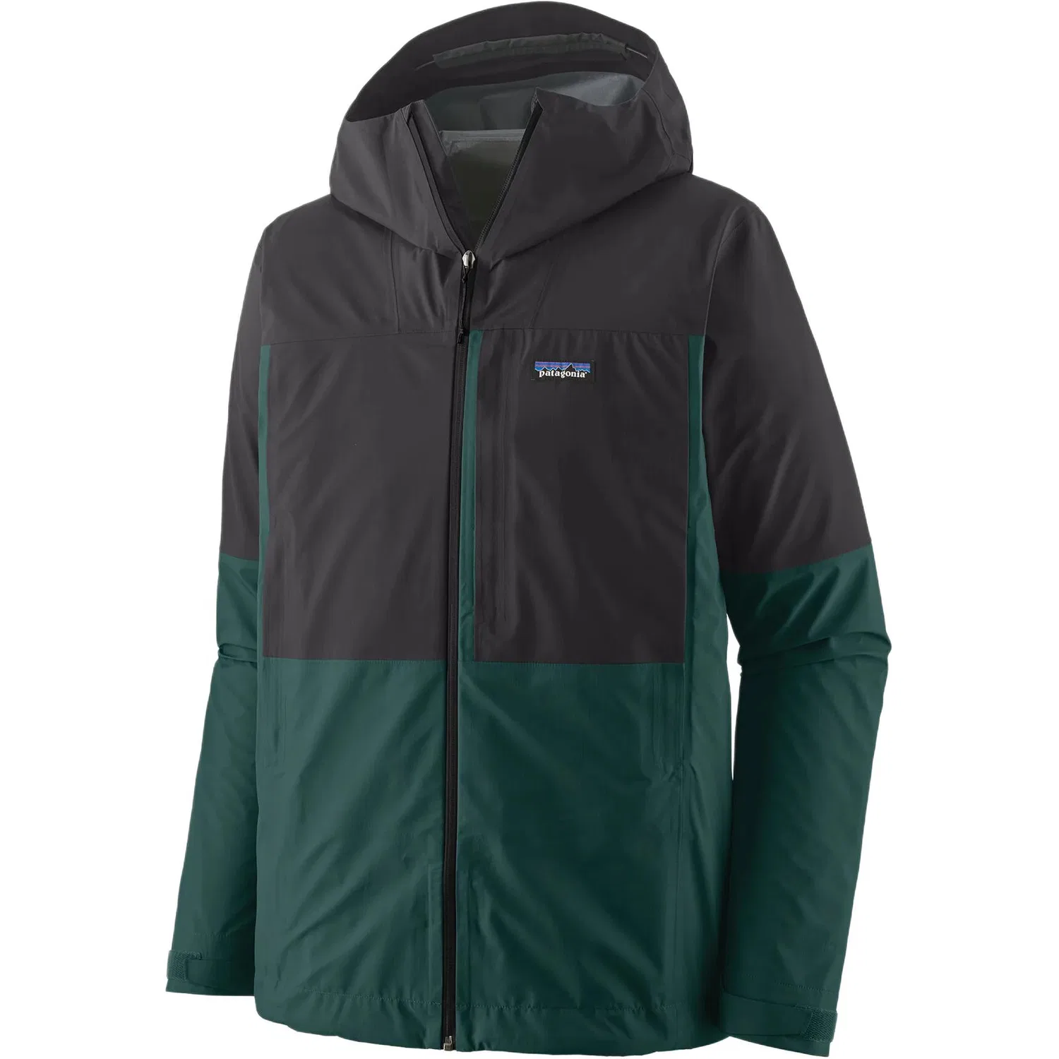 Мужская ветровка Patagonia Boulder Fork Rain Performance Jacket, Waterfall Green/CASG