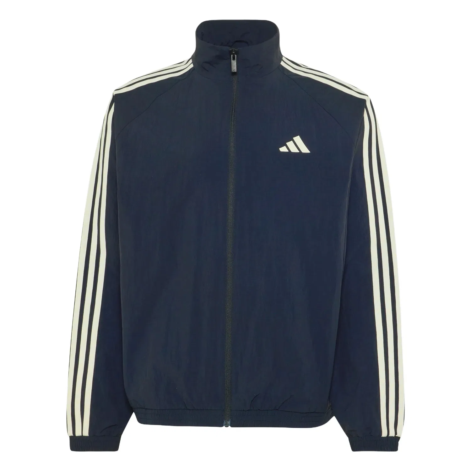 Мужская куртка с воротником-стойкой Black Stand Collar Moderate Adidas, Black
