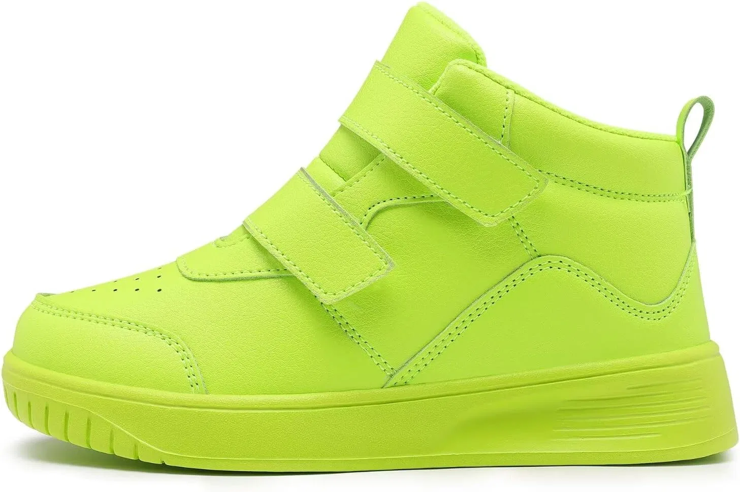 Детские кроссовки с высоким верхом Yadurdu, Fluorescent Green — фото 4