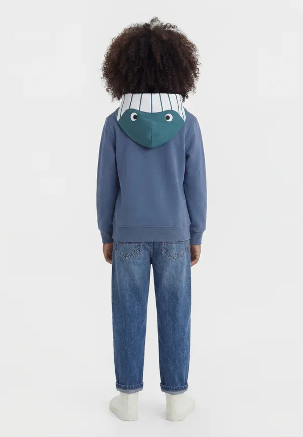 Толстовка на молнии Stella Mccartney Kids, синий — фото 2