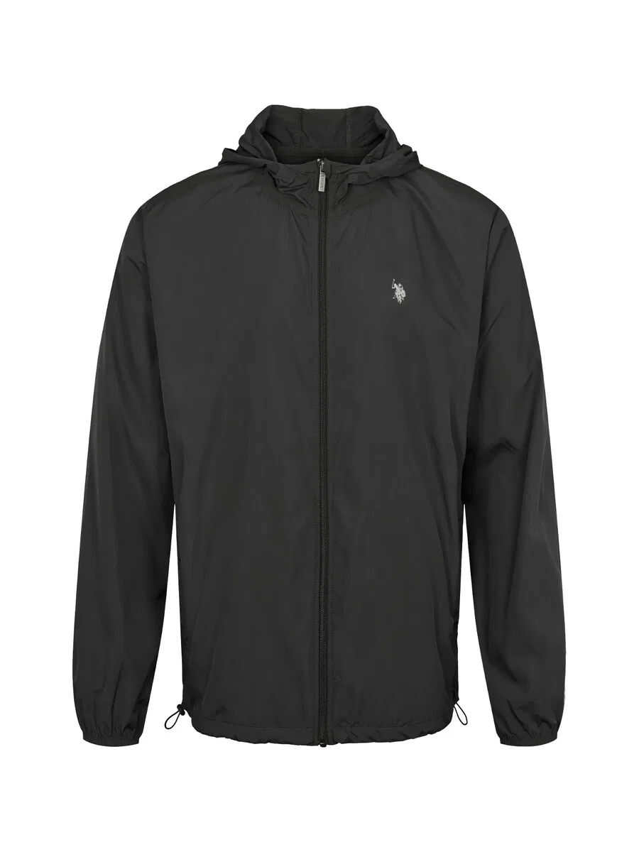 Куртка межсезонья 'UMOwe' черного цвета U.S. Polo Assn.