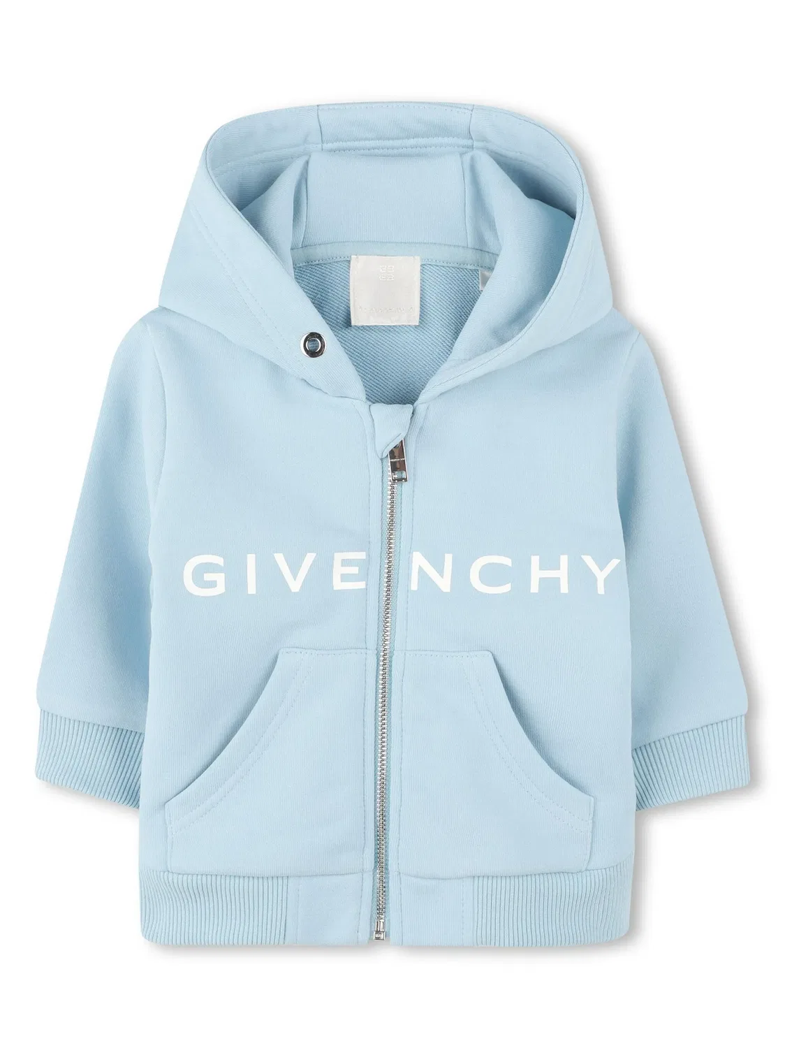 Толстовка с принтом логотипа Givenchy, светло-голубой