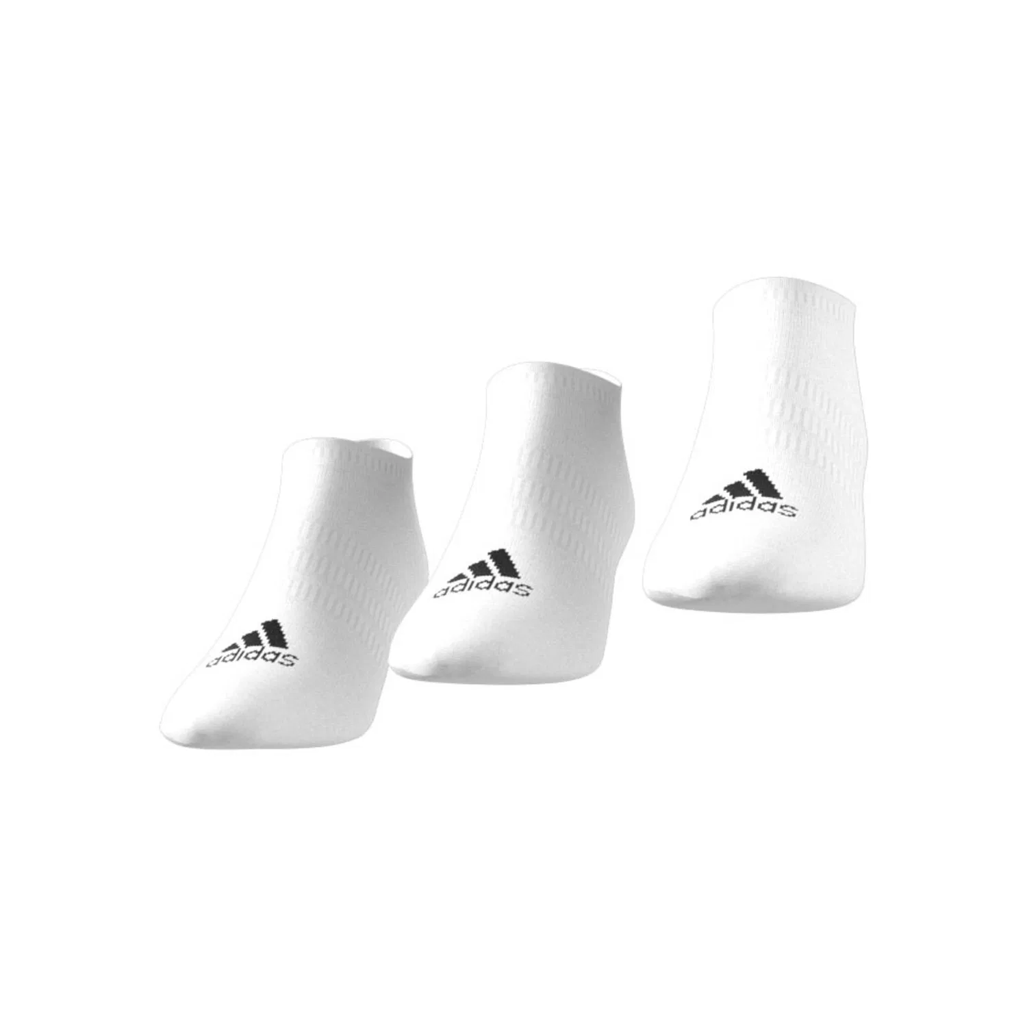 Мужские носки-невидимки с поддержкой свода стопы Adidas Performance, White/Black — фото 2