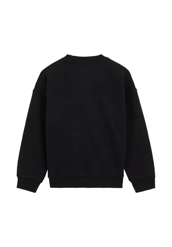Толстовка из хлопка и полиэстера Sweatshirt We Fashion, черный — фото 2