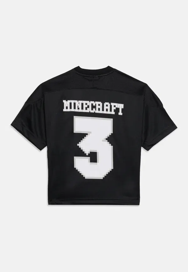 Футболка Minecraft унисекс - спортивная футболка Adidas Performance, черный — фото 4