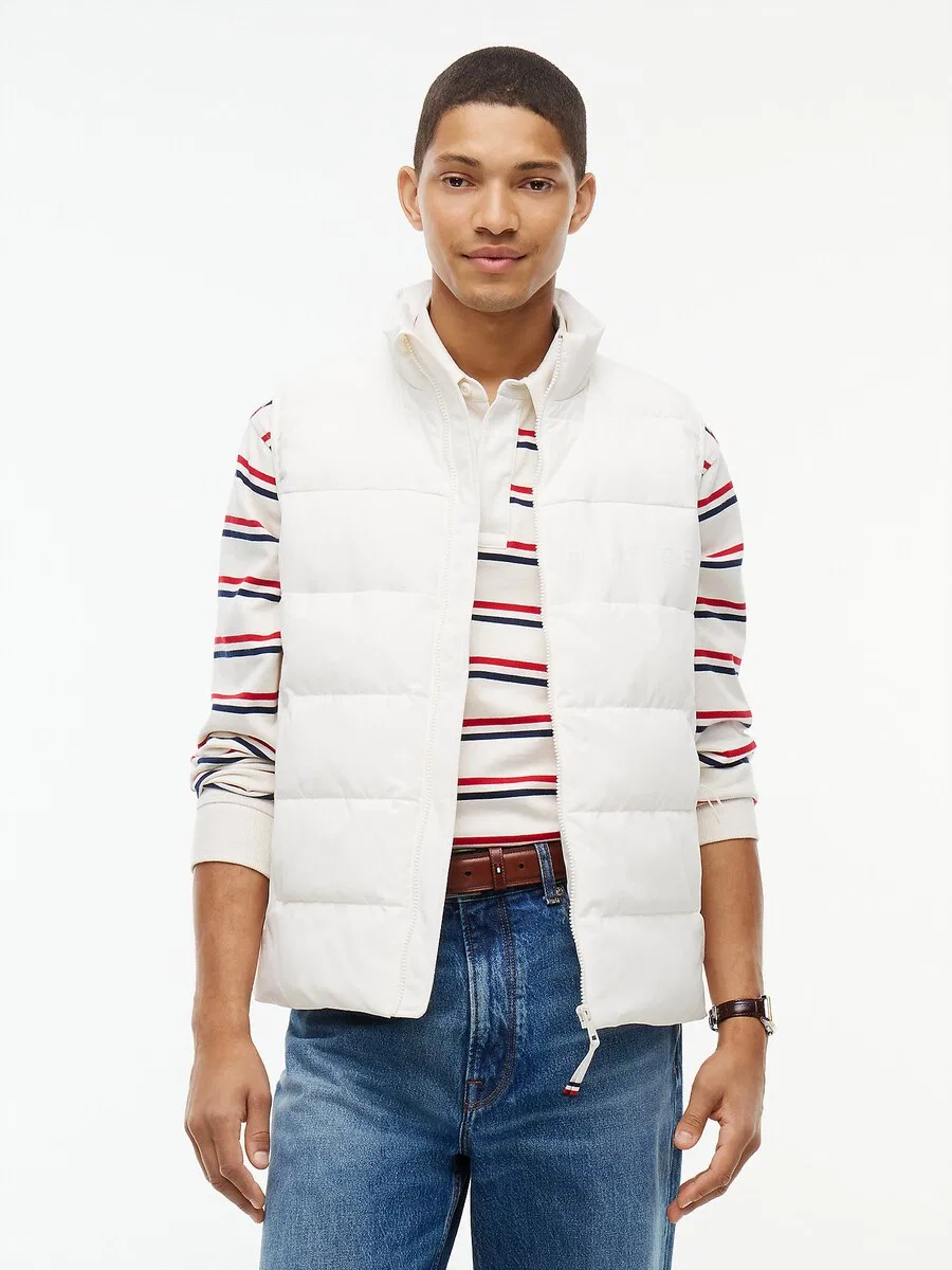 Жилет TOMMY HILFIGER белого цвета — фото 2
