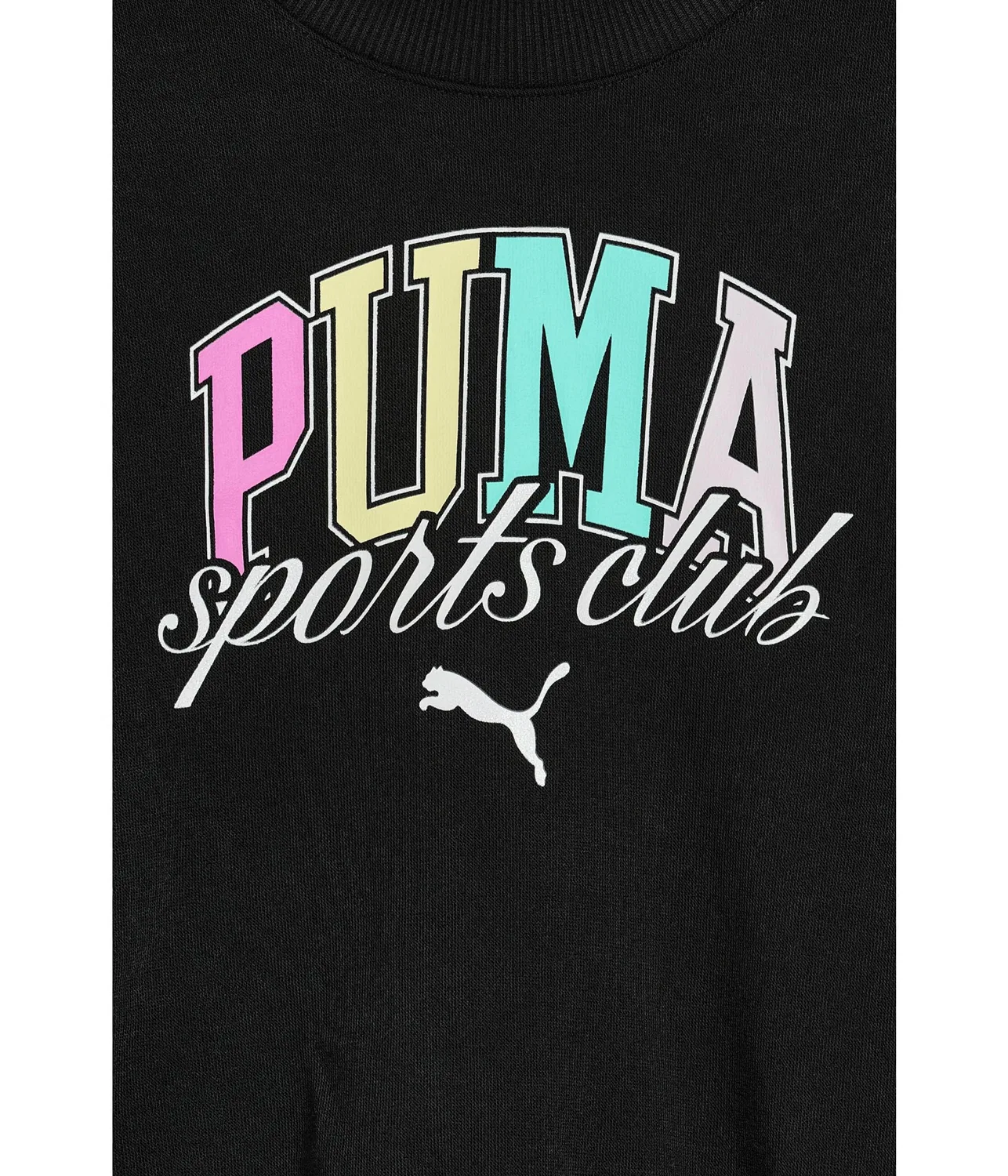 Комплект из пуловера с круглым вырезом и шорт (для детей постарше) Puma Kids, Black — фото 3