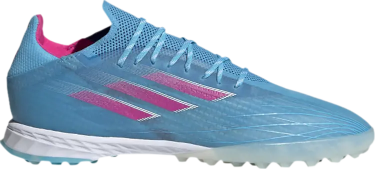 

Бутсы Adidas X Speedflow.1 TF 'Sky Rush Team Shock Pink', синий