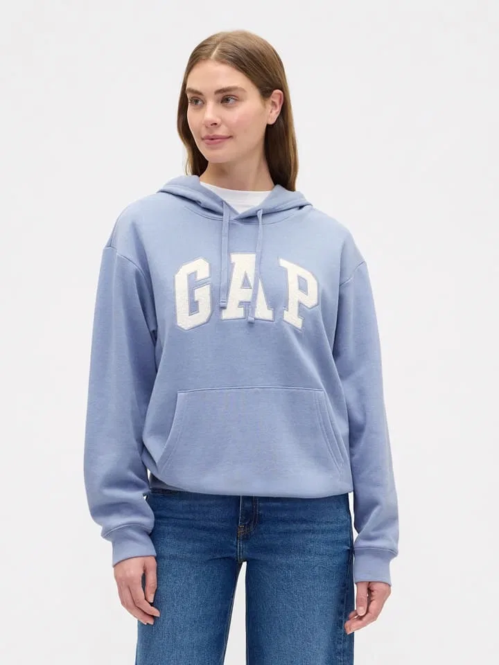Женское худи свободное крой GAP, Light Blue