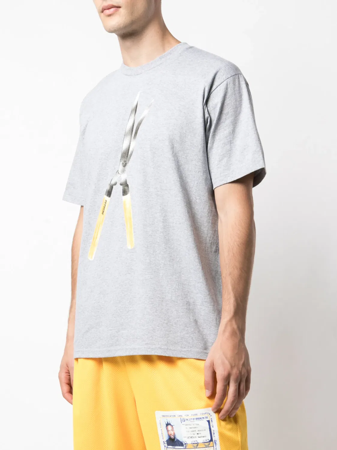 Supreme Футболка Shears серый — фото 3