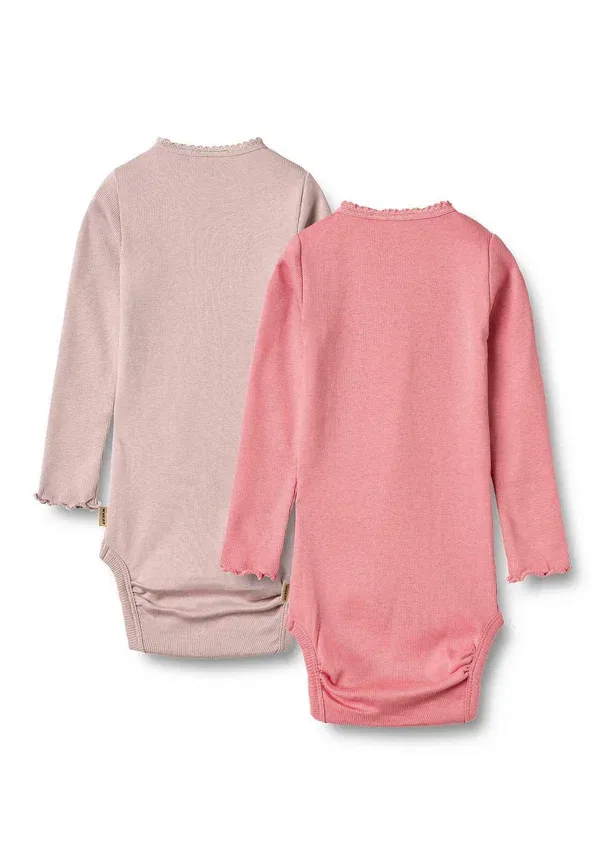 Комплект из 2 футболок с круглым вырезом Glaustinuke Wheat, pink lilac, розовый/сиреневый — фото 2
