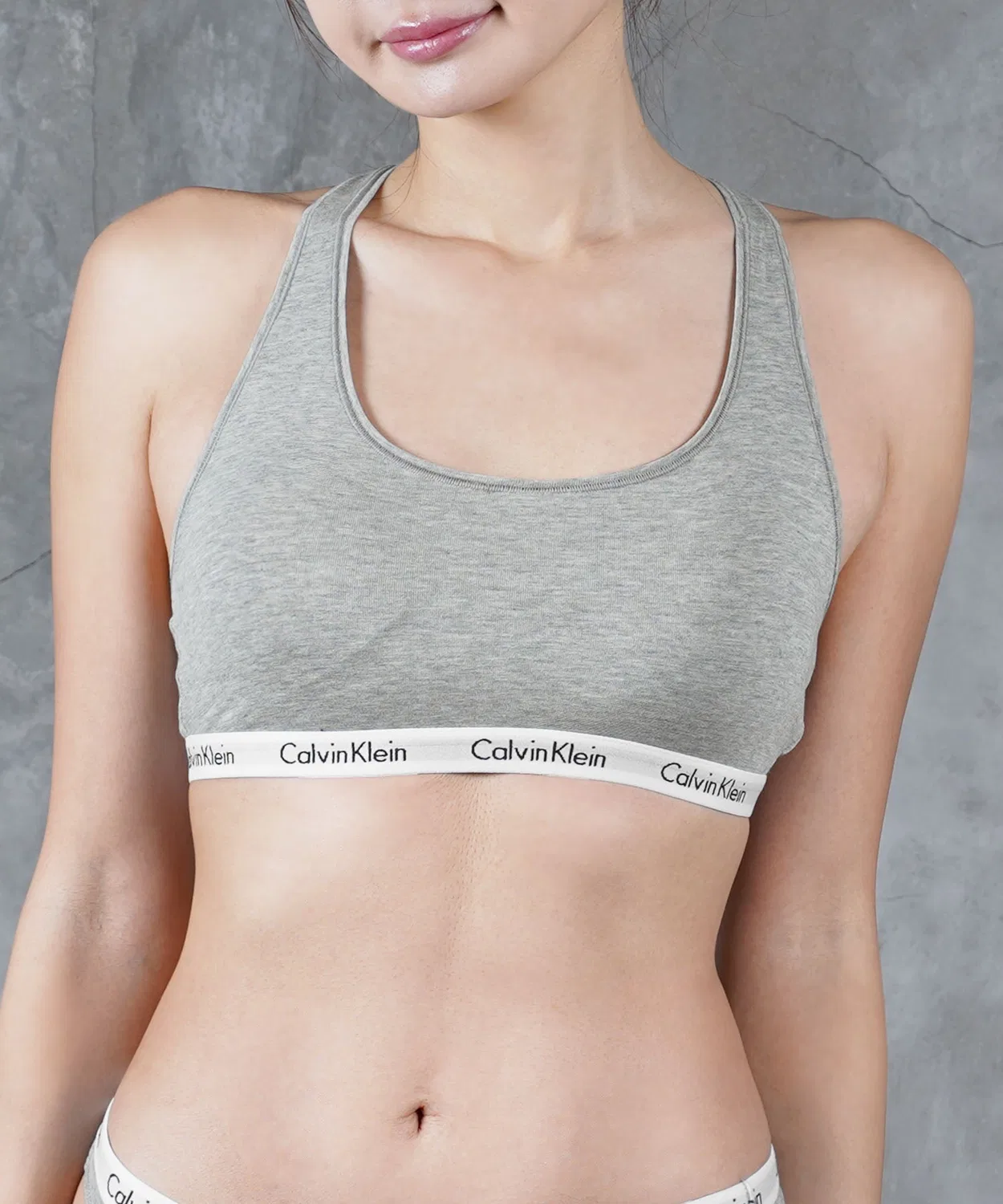 Женский бюстгальтер с мягкой чашкой Carousel Calvin Klein, Grey