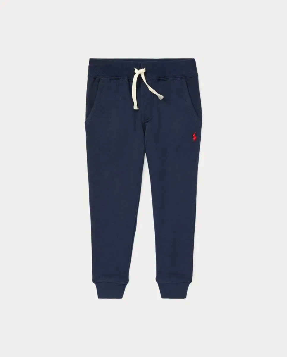 Детские спортивные штаны для мальчиков из флиса с вышивкой Polo Ralph Lauren, Azul Marino — фото 4