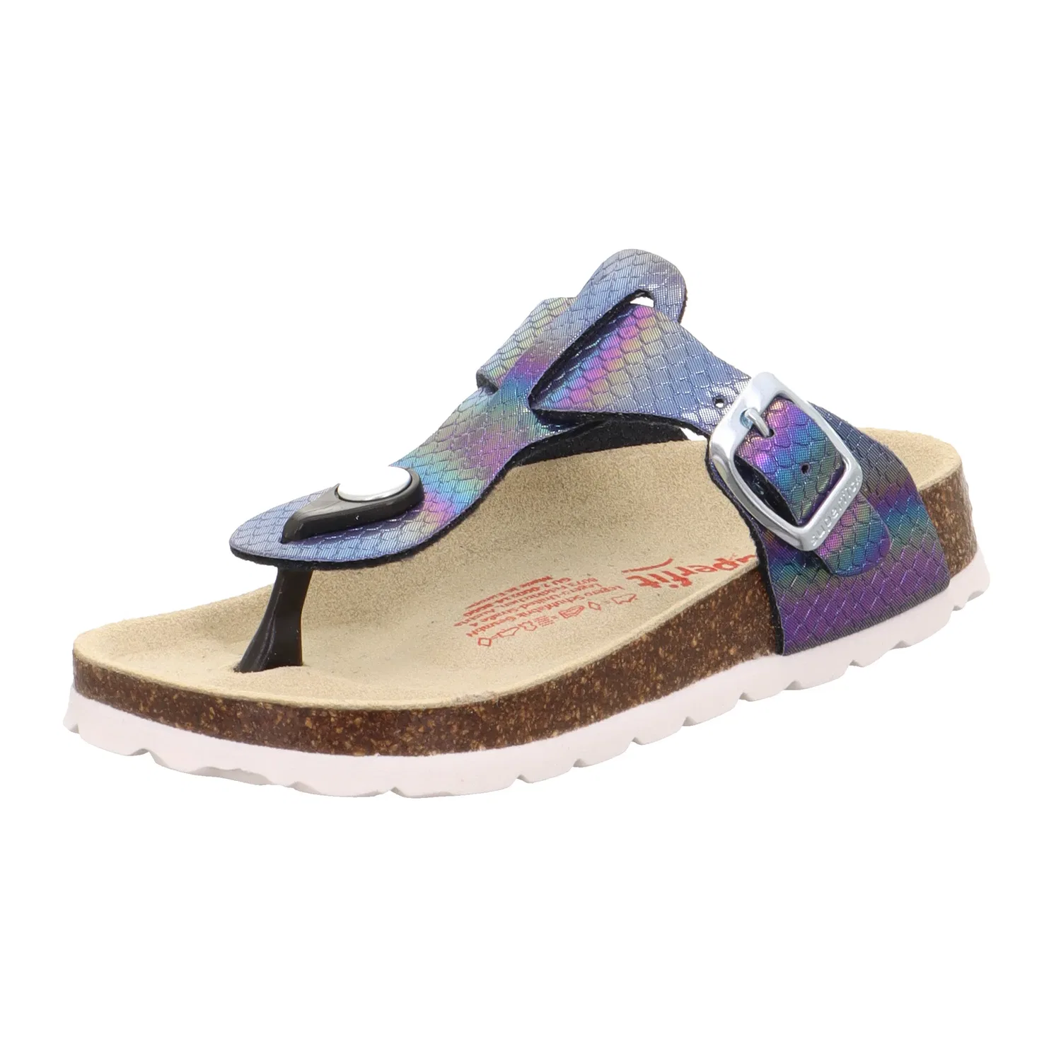 Мюли с глубокой стелькой FUSSBETTPANTOFFEL Superfit, синий