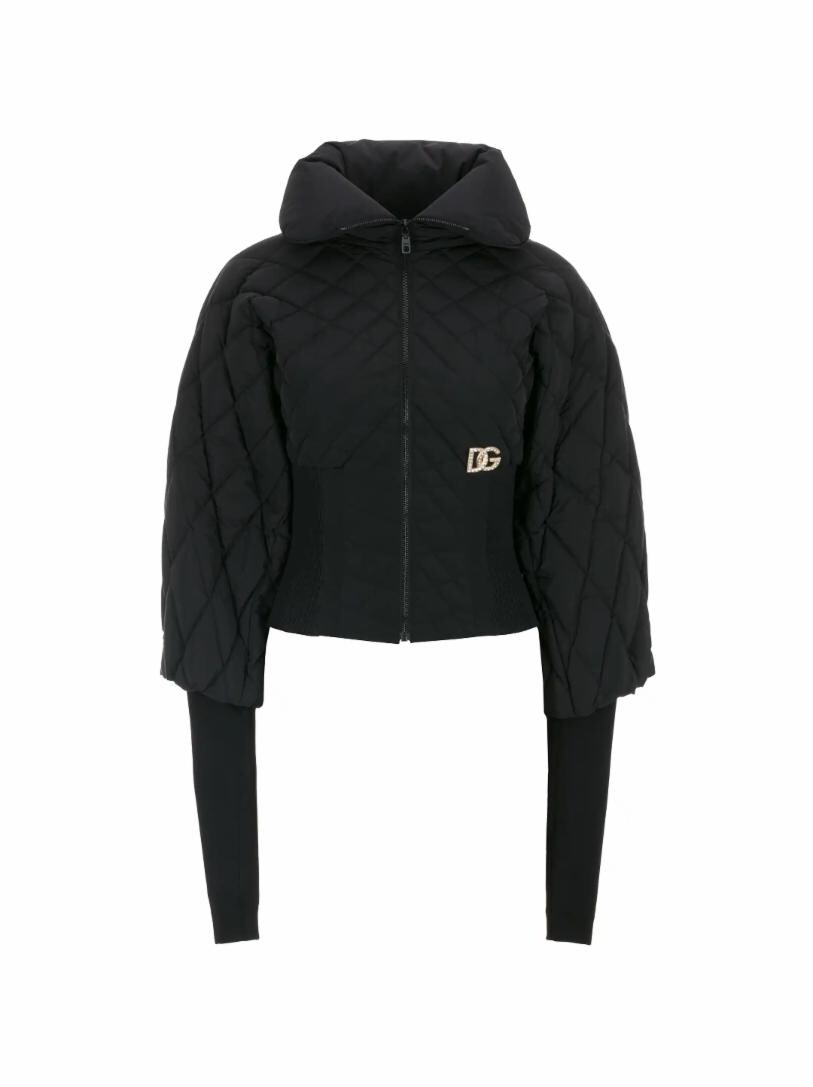 

Укороченный пуховик Dolce&Gabbana, Черный, Укороченный пуховик Dolce&Gabbana