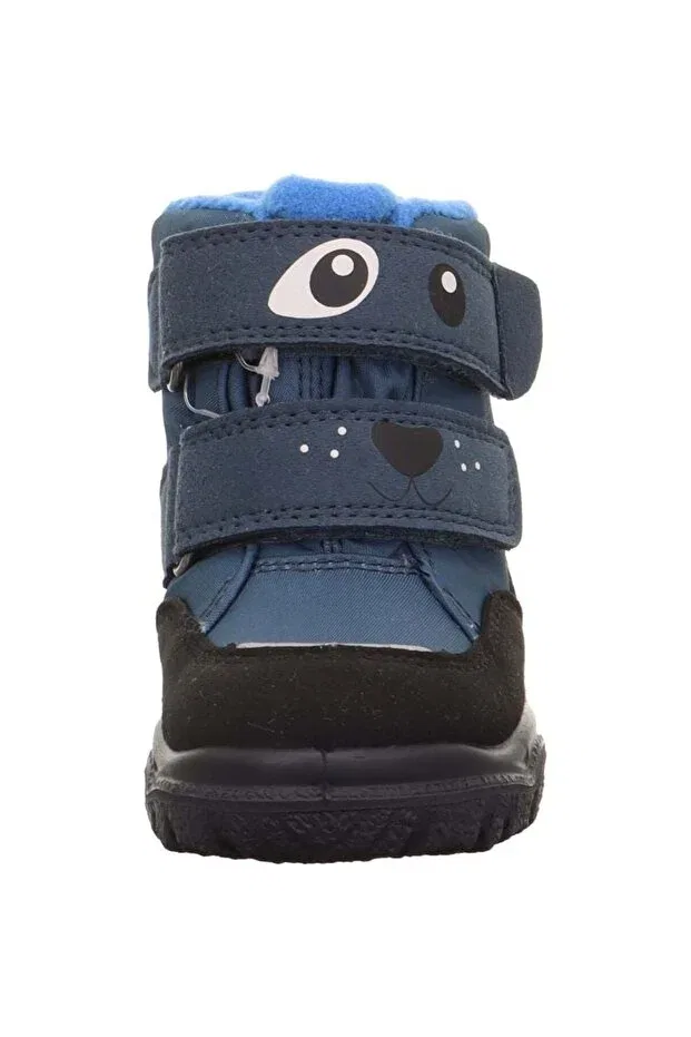 Детские ботинки для девочек водостойкие Superfit, Navy Blue/Black — фото 3