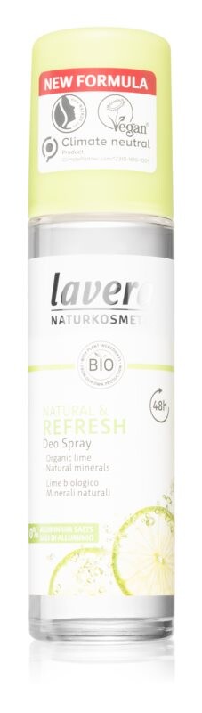 

Спрей дезодорант Lavera Natural & Refresh
