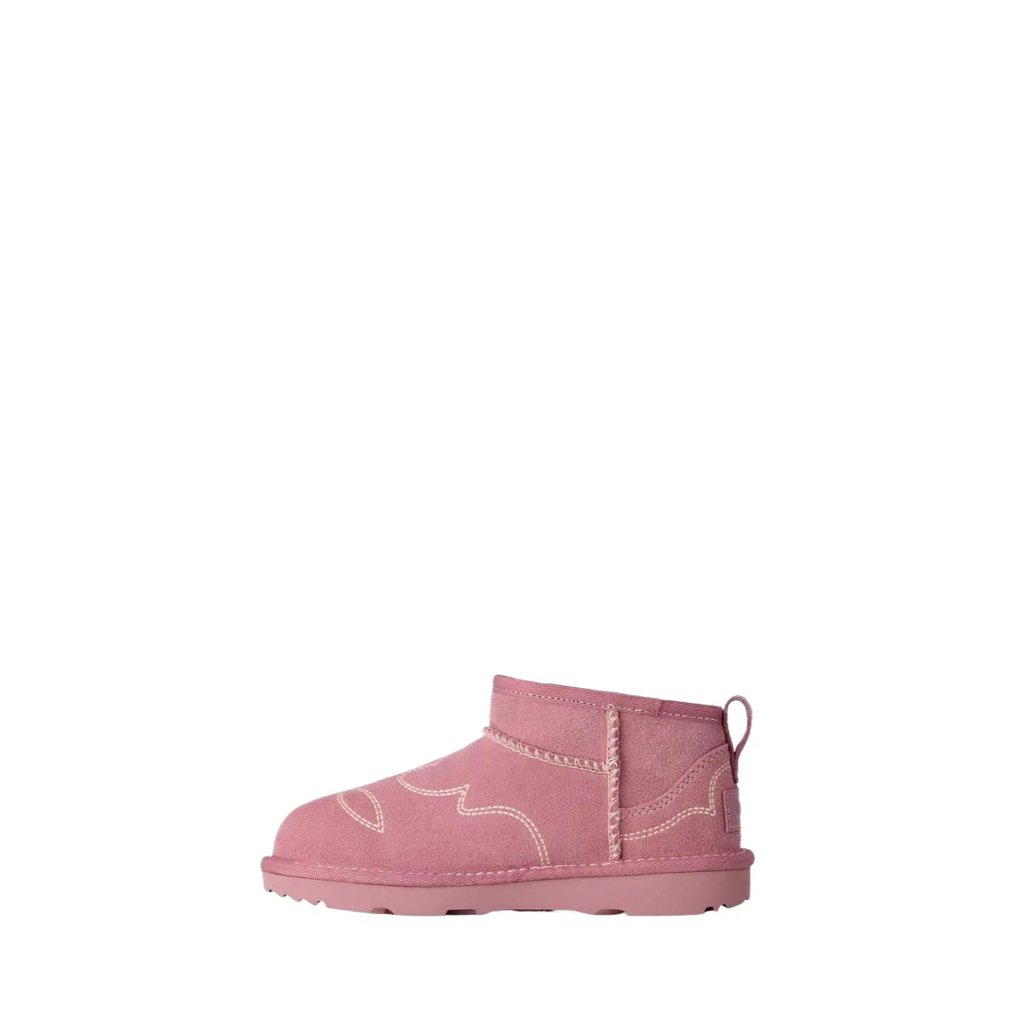 Детские снежные ботинки с отделкой UGG Classic Novelty, Gray Purple
