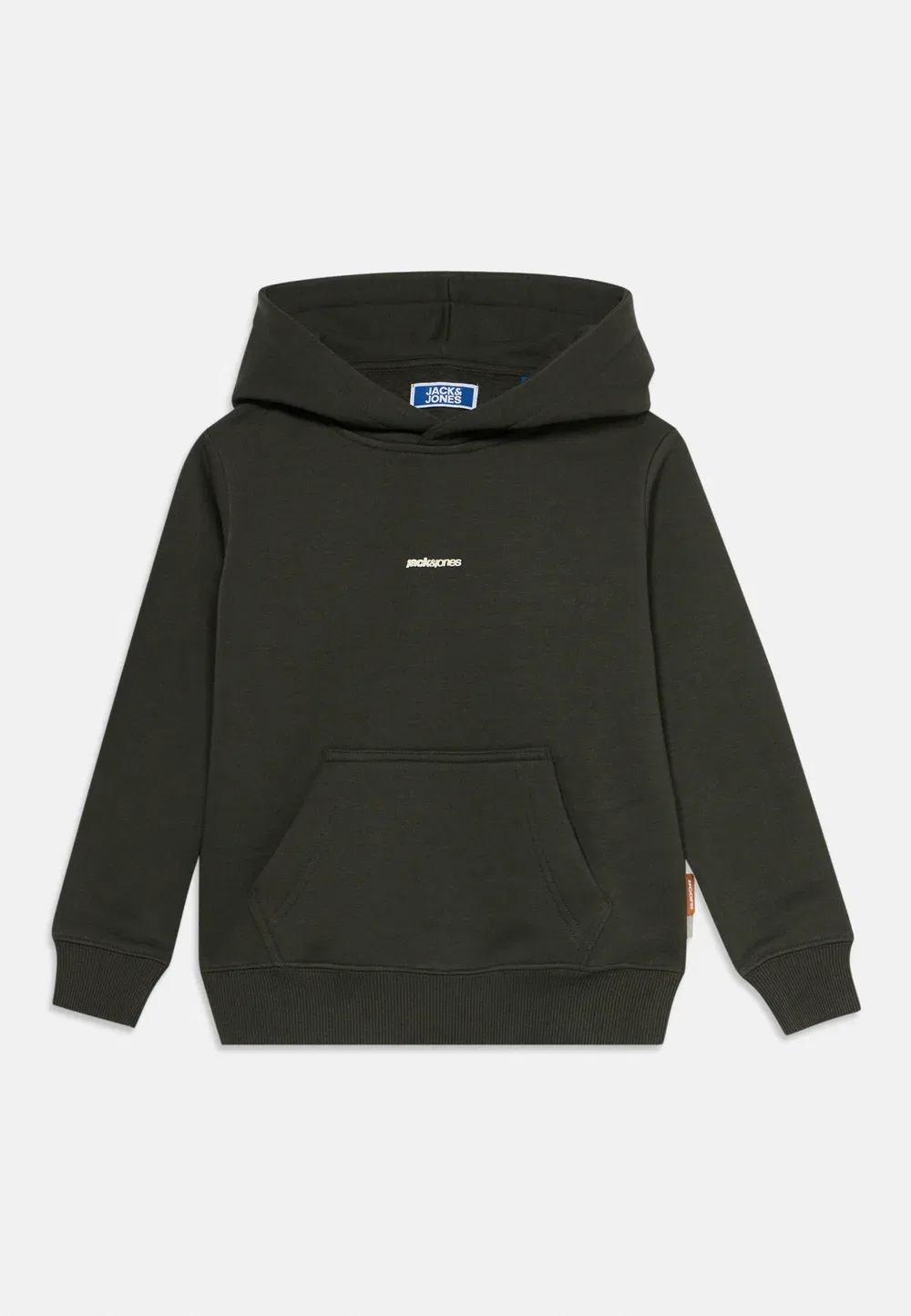 Толстовка с капюшоном Jcoclub с надписью на спине, размер SN JNR Jack & Jones Junior, Peat — фото 3