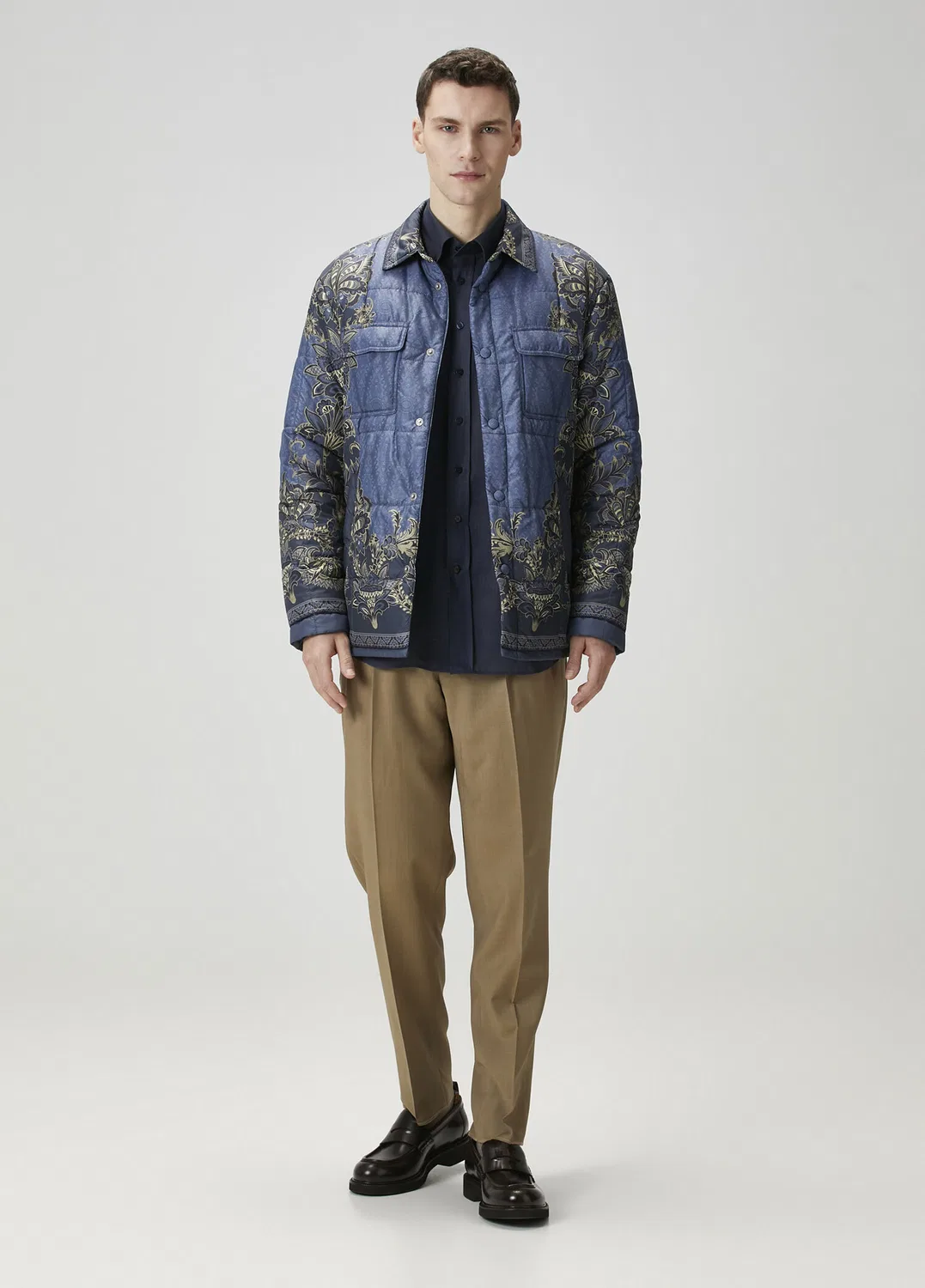 Рубашка Etro, темно-синий — фото 2