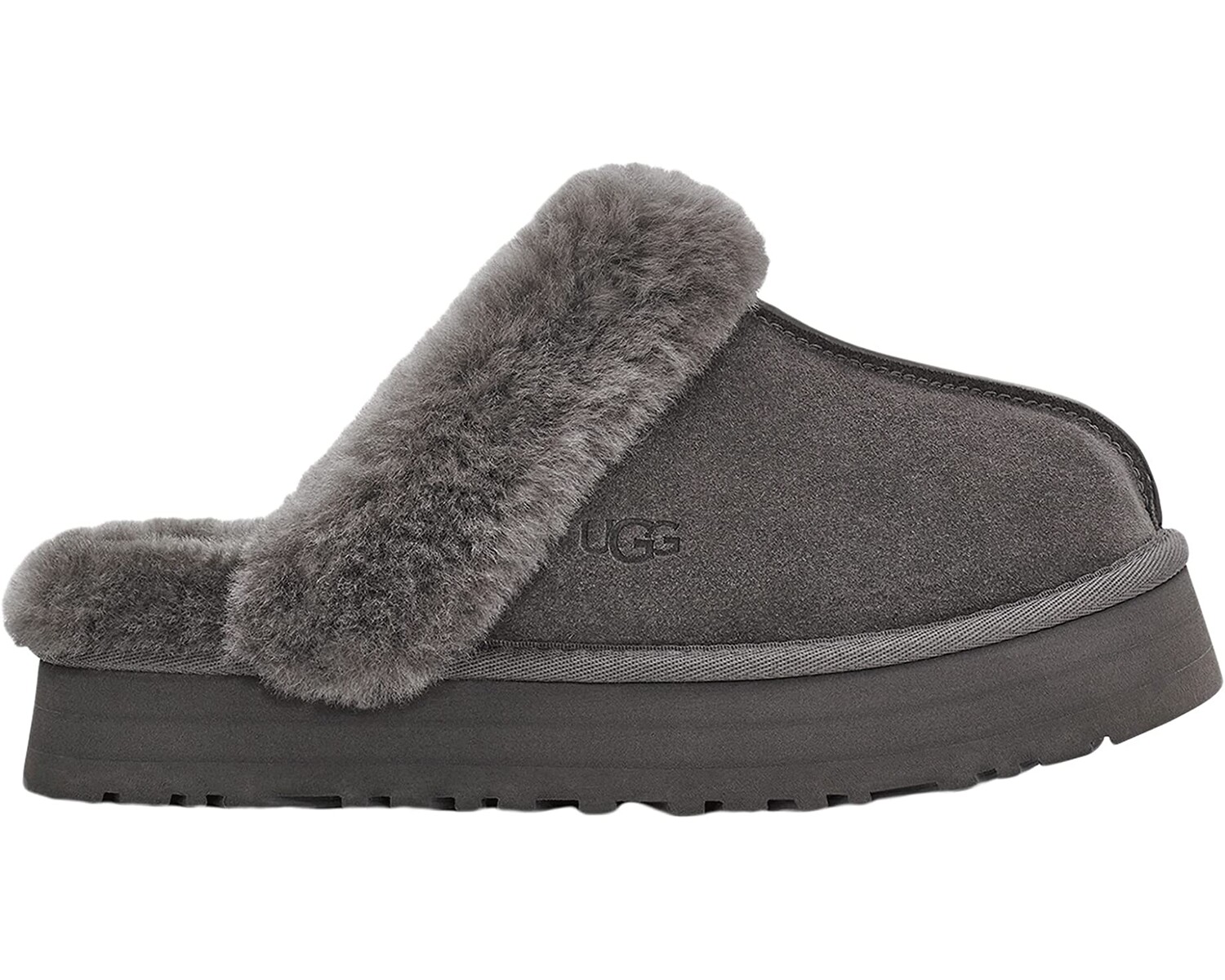 Слипперы Disquette UGG, древесный уголь
