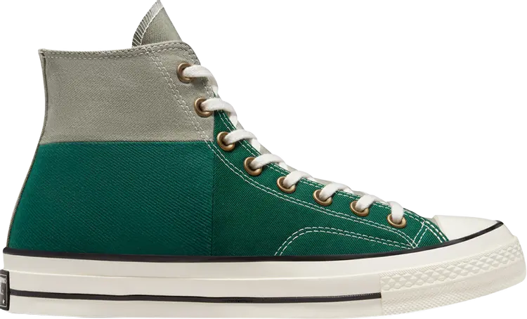 

Кроссовки Converse Chuck 70 Colorblocked High Field Surplus, зеленый