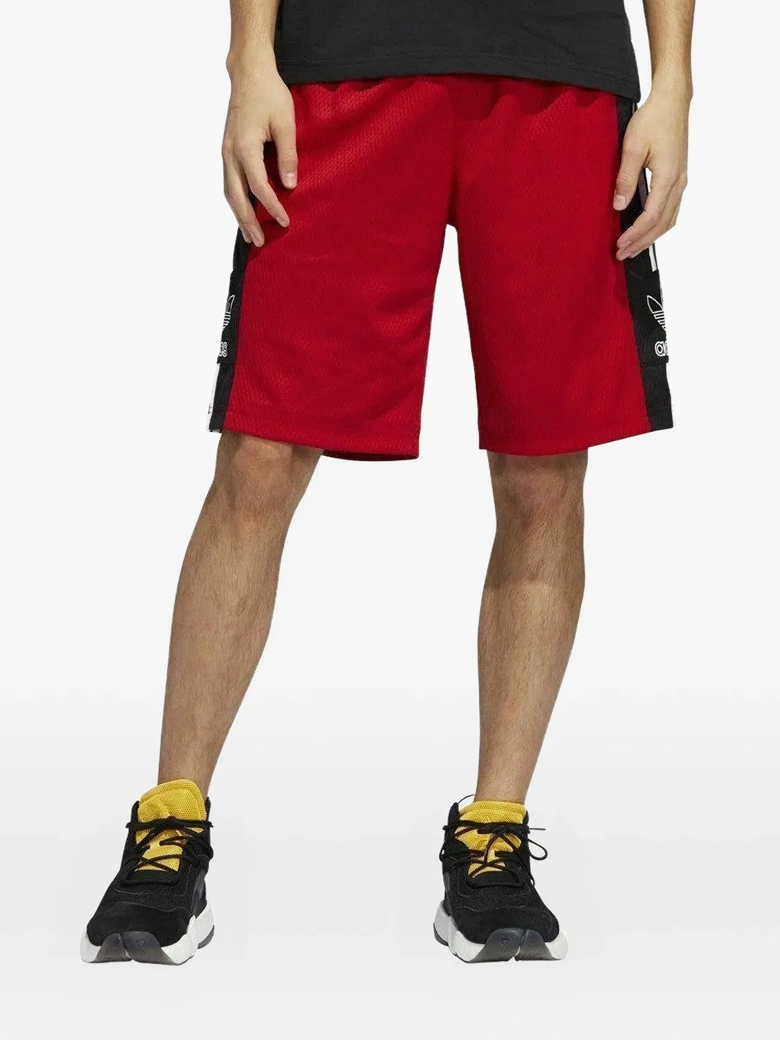 Шорты outline Adidas, красный