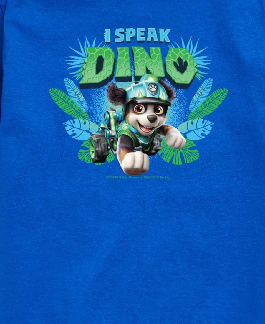 Футболка с коротким рукавом I Speak Dino Paw Patrol, Royal Blue — фото 3
