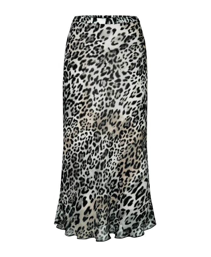 

Юбка миди с леопардовым принтом Riani, мультиколор
