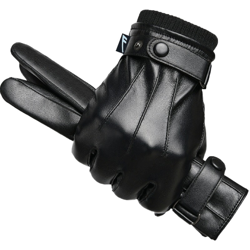 

Перчатки из полиуретановой кожи Unisex WARRIOR, черный[hidden style]