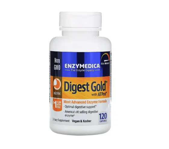 

Добавка с пищеварительными ферментами 120 капсул Digest Gold с ATPro Enzymedica