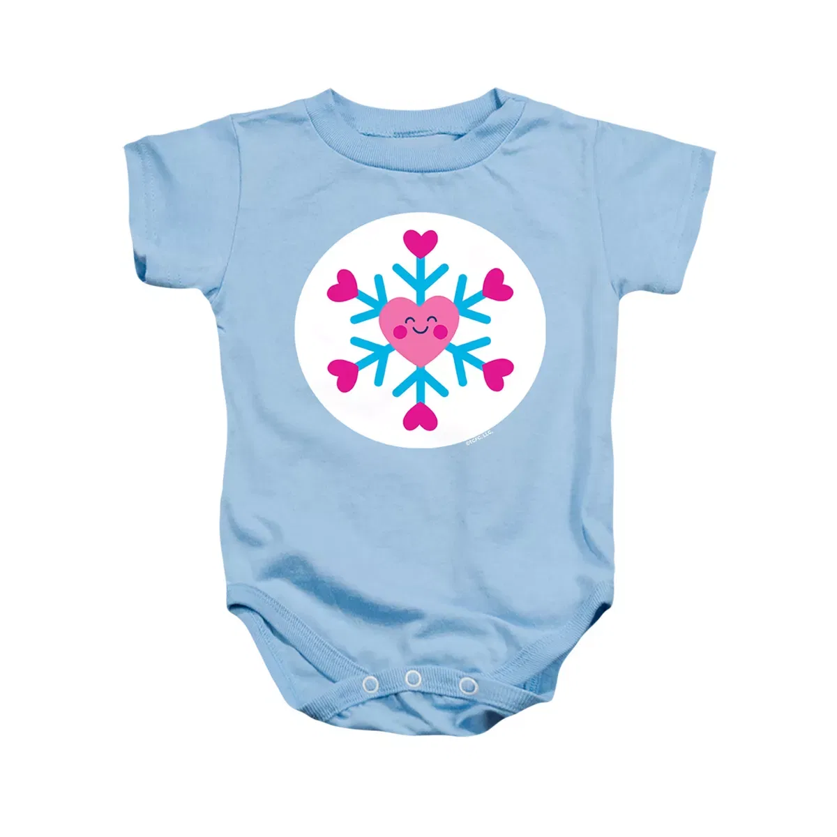 Детский боди-комбинезон с коротким рукавом Care Bears, Light Blue