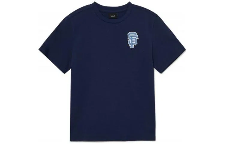 Детская футболка с круглым вырезом MLB Navy Blue — фото 3
