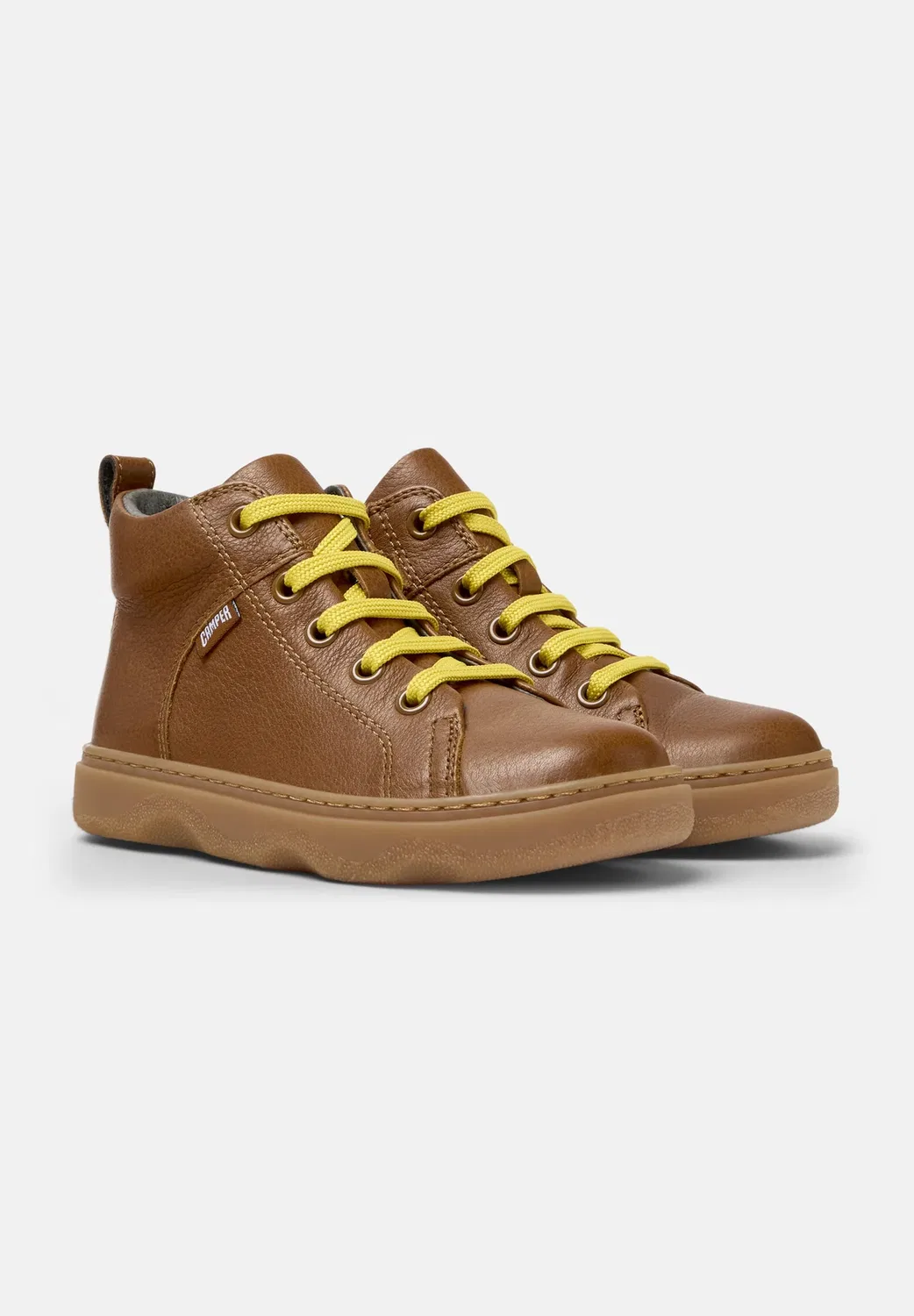 Ботильоны на шнуровке Camper, Medium Brown — фото 2