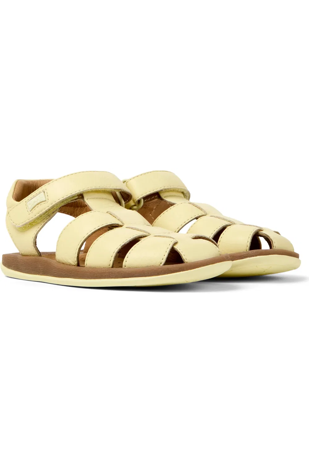 Сандалии детские Camper Bicho, регулируемый ремешок, Light/Pastel Yellow