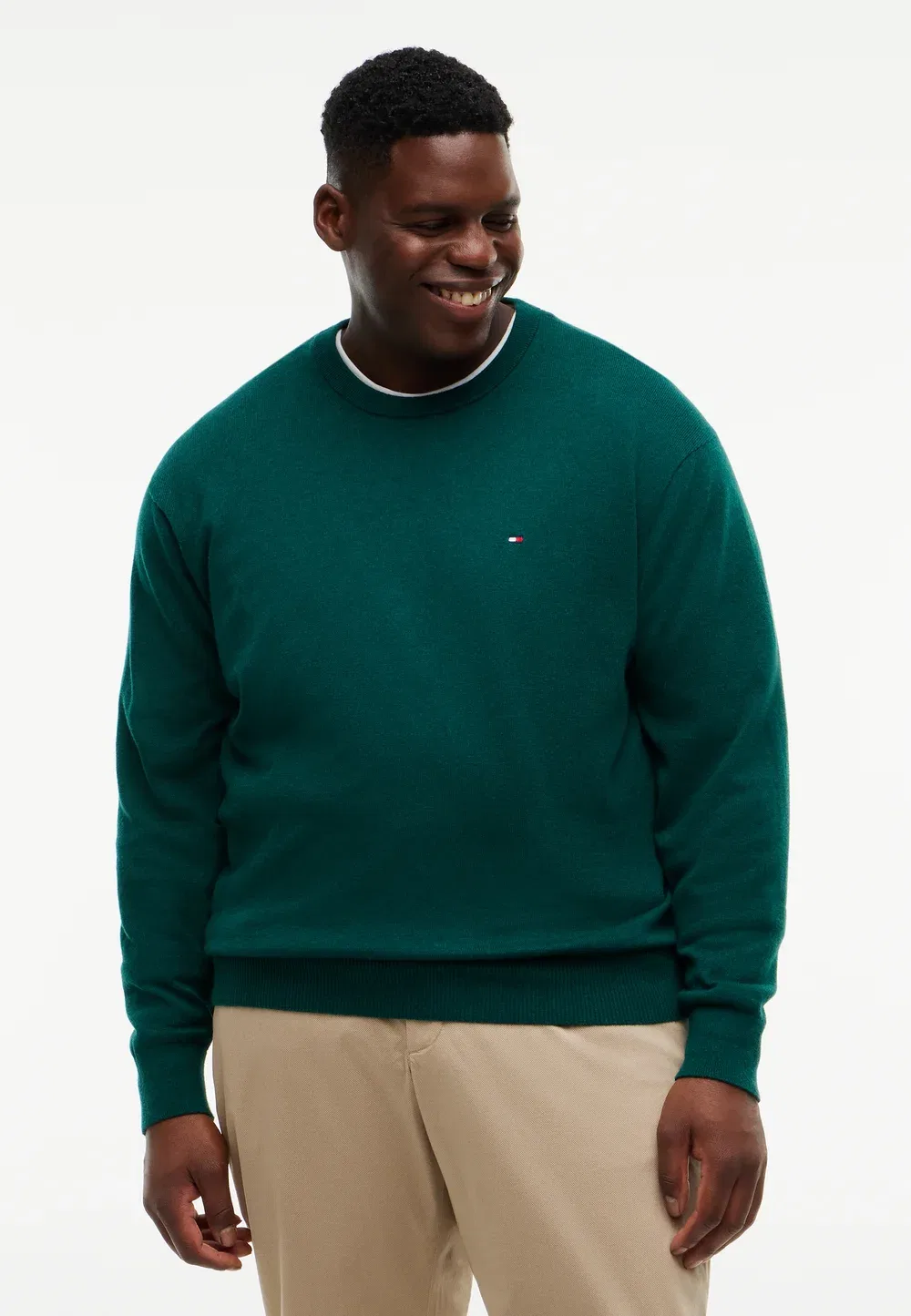 Пима - джемпер Tommy Hilfiger, Ornamental Green Heather